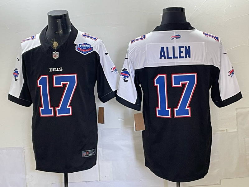 Men 2026 Buffalo Bills #17 Allen black Nike Limited NFL Jersey 072004->buffalo bills->NFL Jersey